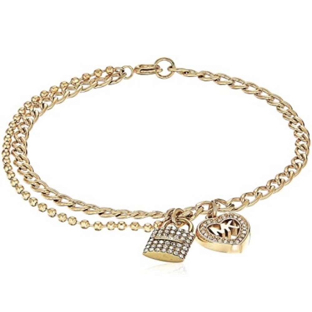 NWT MK love is in the air heart & lock bracelet - Picture 4 of 9